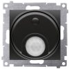Kontaktní konektor Simon Simon 54 se snímačem pohybu s relé od ZAB. (Modul) 8 (2) a 230V Černá rohož pro instalaci 3-znaky. DCR11P.01/49