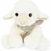 Plyšová ovečka so šatkou The Little Companions Histoire d’ Ours v darčekovom balení biela 14 cm od 0 mes