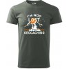 Im not lost - geocaching - Klasické pánske tričko vyššej gramáže - 4XL ( Tmavá bridlica (sivá so zeleným nádychom) )