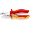 KNIPEX 01 06 160 Kombinované kliešte Chróm-vanád izolované viacsl. návleky, certifikácia VDE