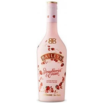 Baileys Strawberries & Cream 17% 0,7 l (čistá fľaša)