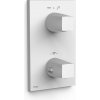 Tres Therm-Box vaňová/sprchová batéria podomietková s termostatom biela 21125001BM