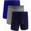 Pánske boxerky Under Armour UA Performance Tech Mesh - Solid 6in 3PK Veľkosť: S / Farba: modrá/sivá