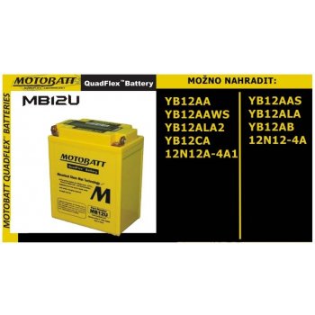 Motobatt MB12U