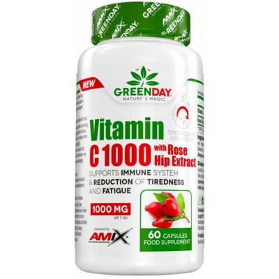 Amix ProVegan Vitamin C 1000 Immuno Forte 60 kapsúl