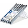 Staedtler 308 černý 6 ks
