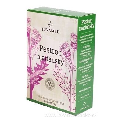 JUVAMED PESTREC MARIÁNSKY - PLOD bylinný čaj sypaný 1x70 g