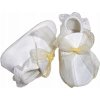 Christopher - Detské topánky - capáčky krémové s mašľou č.18 - 11cm