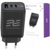 Rýchla nabíjačka GaN trojitá USB-A + 2x USB-C QC PPS PD Encore Energy 65W