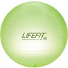 Lifefit Gymnastický míč Transparent 65 cm sv. zelený