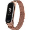 BStrap Milanese (Large) remienok na Xiaomi Mi Band 3/4, rose gold (SXI005C06)