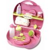 Smoby prebaľovací set Baby Nurse pre bábiku 024395 ružovo-zelený