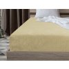Textilomanie Froté plachta krémová 140 x 200 cm