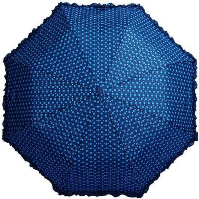 Blooming Brollies dáždnik Polka with Frills and Sparkles Blue