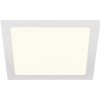 Stropné svietidlo SLV SENSER 24 DL vnitřní LED stropné zápustné svietidlo hranaté bílé, 4000 K 1004699