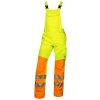 Ardon SIGNAL Reflexné nohavice s náprsenkou Fluorescenčná žltá, 62