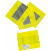 Korntex Súprava 4 reflexných pások KX106 Signal Yellow 12 x 14 cm