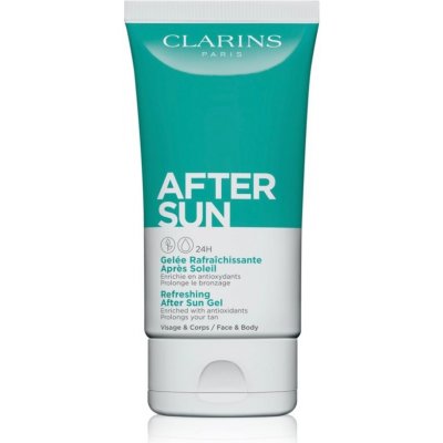 Clarins After Sun Refreshing After Sun Gel upokojujúci gél po opaľovaní na tvár a telo 150 ml