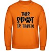 AWDis Mikina - Nápis - This SPOT is Take - Orange Crush - XXL - Pánske