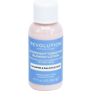 Revolution Skincare Overnight Targeted Blemish Lotion sérum na vyrážky 30 ml