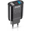 RÝCHLA NABÍJAČKA SIEŤOVÁ GaN 65W PRE TELEFÓN USB-C PD QC VÝKONNÝ NAPÁJACÍ ZDROJ