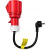 Napájací adaptér CEE 16A 5P na Schuko 230 V pre nabíjačky EV