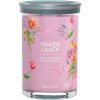 YANKEE CANDLE Hand Tied Blooms svíčka 567g / 2 knoty (Signature tumbler velký )