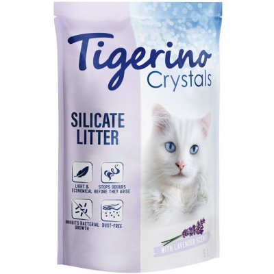 Tigerino Crystals podstielka s vôňou levandule 6 x 5 l