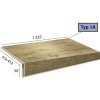 Karndean International Ecoline Step - Schod bez nosu - 1A/9504 Buk rustikal
