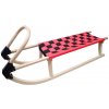 Drevené sane 110cm červené KUBISPORT