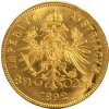 Münze Österreich zlatá minca 20 Frank 8 Zlatník Franz Josef I. 1870-1892 6,45 g