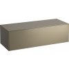 Laufen Sonar skrinka s pracovnou doskou 117.5x45.5x34 cm závesná kúpeľňová skrinka pod umývadlo gaštan-medená H4054200340421