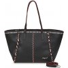 Desigual Veľká nákupná taška/Nákupná taška MANHATTAN PESPUNTES GUIMAR Čierna