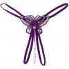 Butterfly Lyricist Purple Otvorené mini nohavičky S/M