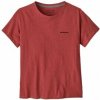 Patagonia P-6 Logo Responsibili-Tee Women červená S
