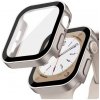 Metalic 360 ° kryt s tvrdeným sklom pre Apple Watch 10 (42 mm) Farva: Starlight