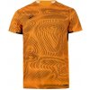 KIPSTA Futbalový dres Wavy Club oranžovo-čierny S