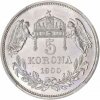 Mincovna Kremnica Strieborná minca 5 korona Františka Jozefa I. | Uhorská razba | 1909 | 24 g