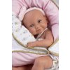 Llorens 73806 NEW BORN dievčatko realistická bábätko s celovinylovým telom 40 cm