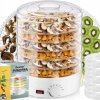 VEĽKÁ SUŠIČKA FAST_BUY NA BYLINKY, , OVOCIE, ZELENINU, VÝKON 500 W, 5 PODNOSOV
