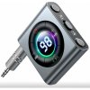 Joyroom Bluetooth AUX vysílač (vysílač / přijímač) do auta, TV šedá (JR-CB2)