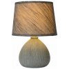 LUCIDE RAMZI Table Lamp E14 H26cm Grey 47506/81/36