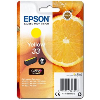 Epson 33 Yellow - originálny