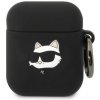 Karl Lagerfeld Apple AirPods 2/1 cover Silicone Choupette Head 3D KLA2RUNCHK