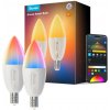Govee Smart žárovka RGBWW 5W-50W 450lm E14 Long Life 2ks Matter B600CCC1