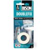 BISON Obojstranná lepiaca páska Doublefix, 1,5 m x 19 mm, biela