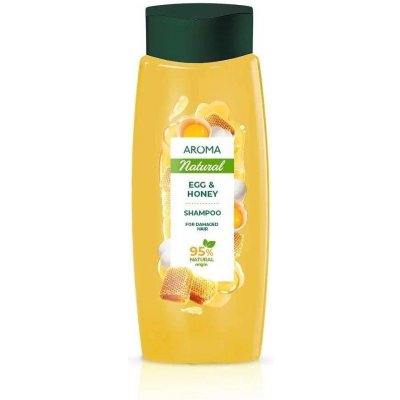 Šampón na poškodené vlasy Med a vajce Aroma 400 ml