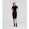 Karl Lagerfeld Textured Classic Knit Skirt čierna