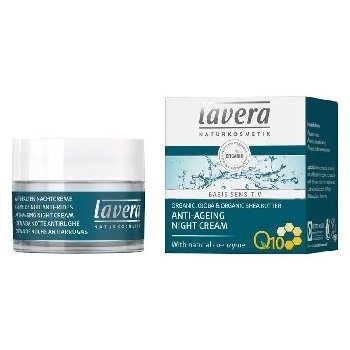 Lavera Basis Sensitiv nočný krém Q10 50 ml