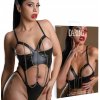 Daring Wetlook Bodysuit with Chain, dámske body s reťazami